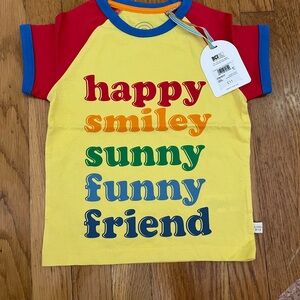 NWT Little Bird 2-3 Colorful Graphic Tee